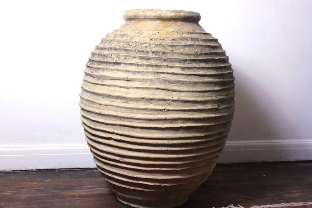 Large 19th century Greek Olive Oil Jar View IV