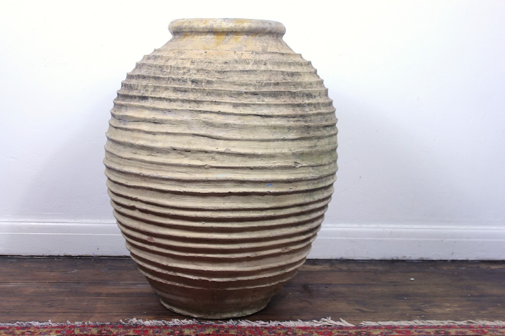 Large 19th century Greek Olive Oil Jar View VII