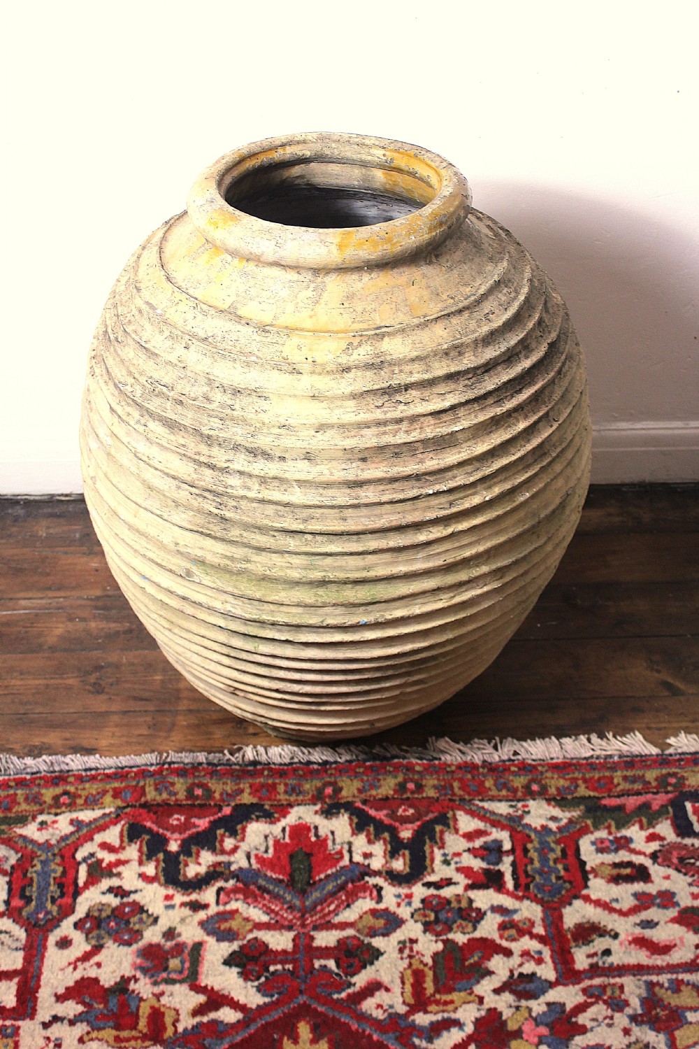 Large 19th century Greek Olive Oil Jar View IX