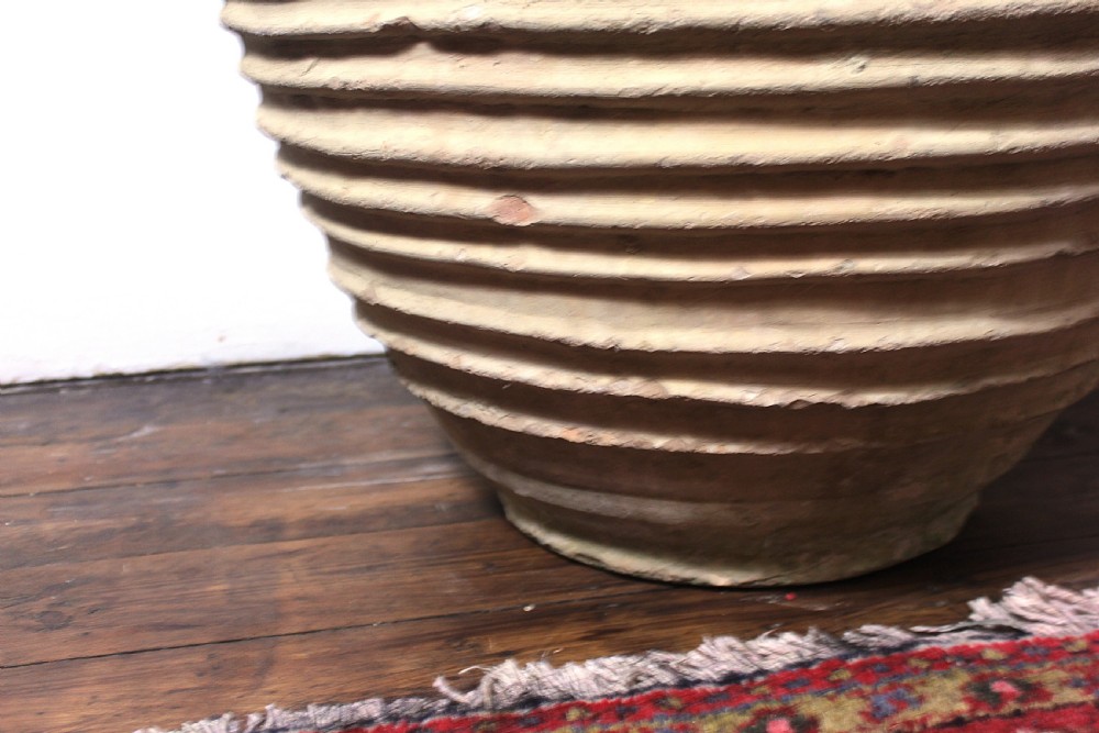 Large 19th century Greek Olive Oil Jar View XII