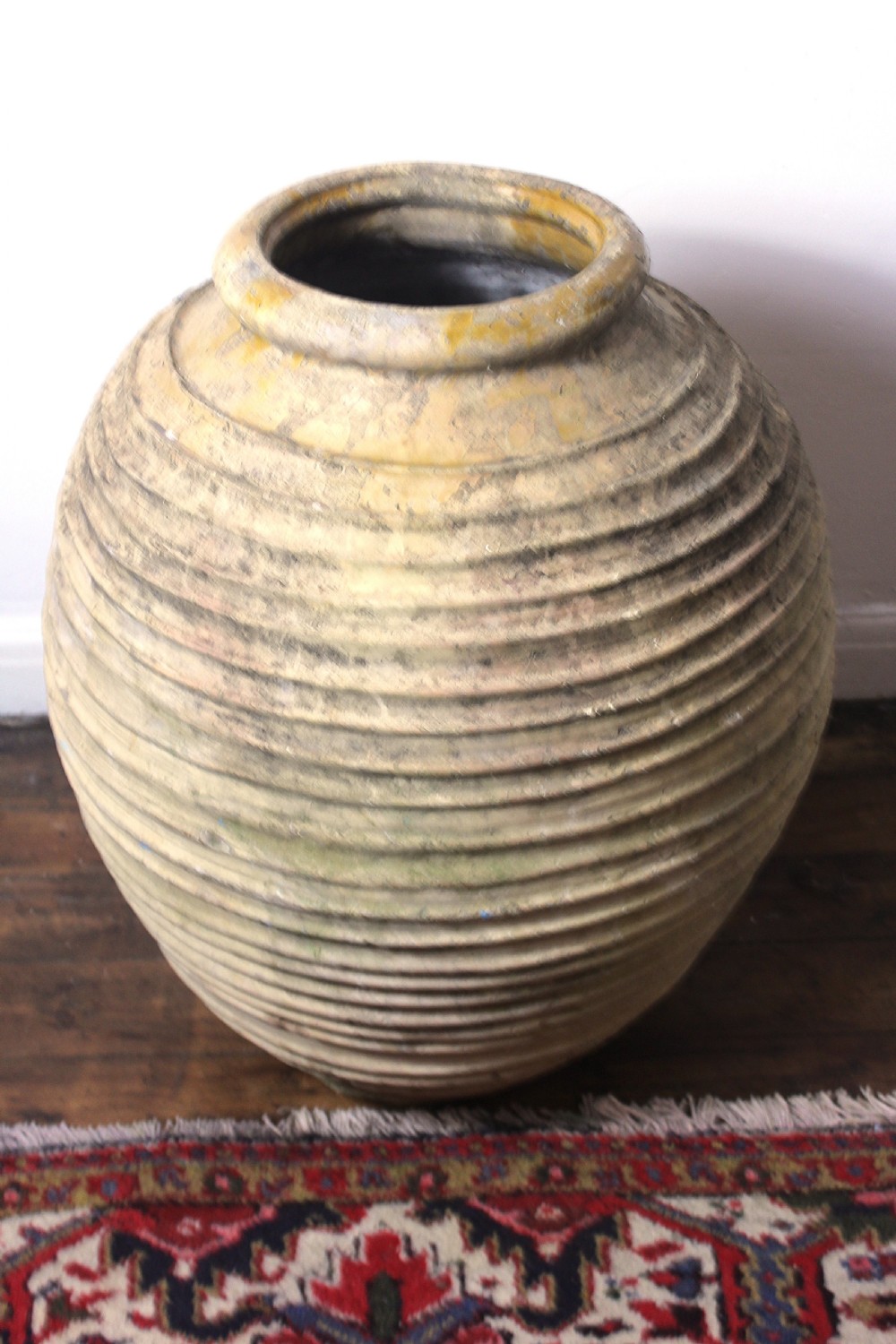 Large 19th century Greek Olive Oil Jar View XVI