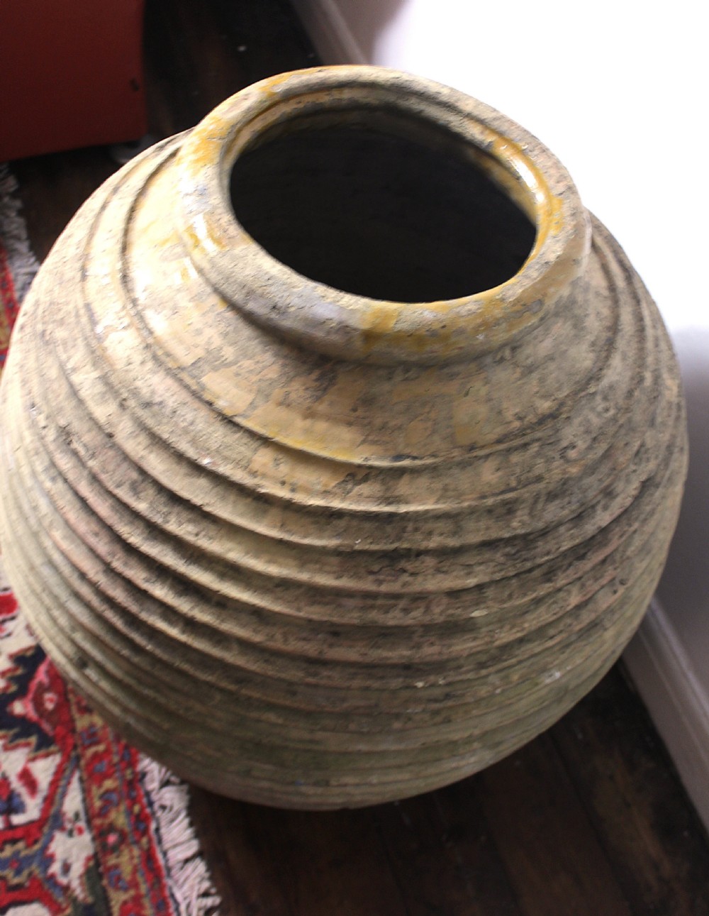 Large 19th century Greek Olive Oil Jar View XX