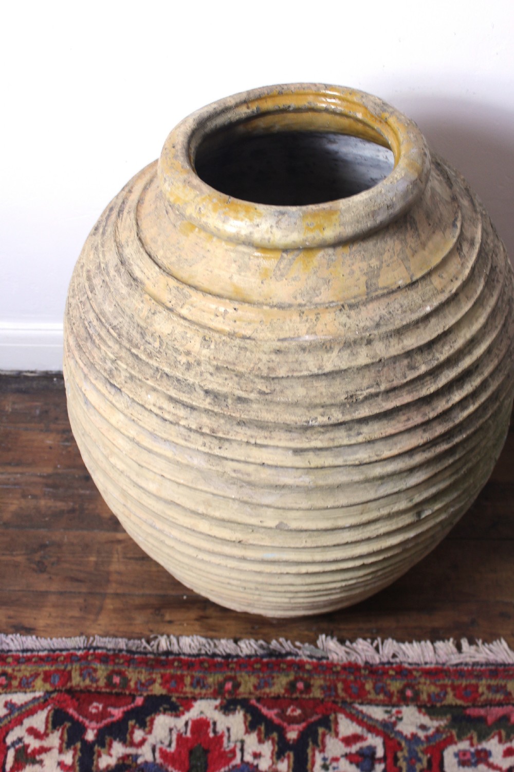 Large 19th century Greek Olive Oil Jar View XXII