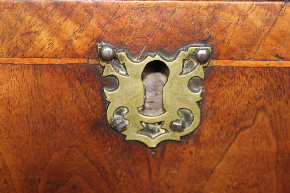 Early 18th century Burr Walnut Chest of Drawers View IX