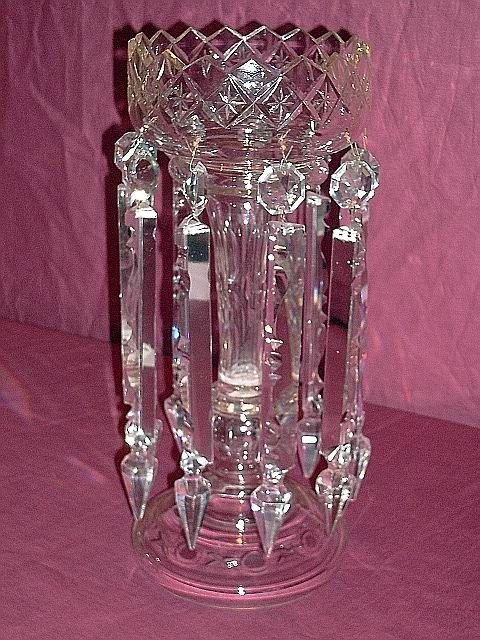 Victorian Glass  Lustre