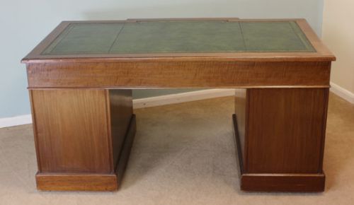 fig 2. Antique Pedestal Desk