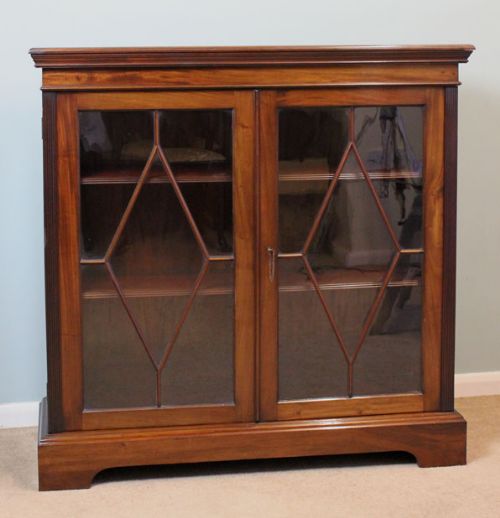 Antique Bookcase Victorian Mahogany Bookcase Cabinet