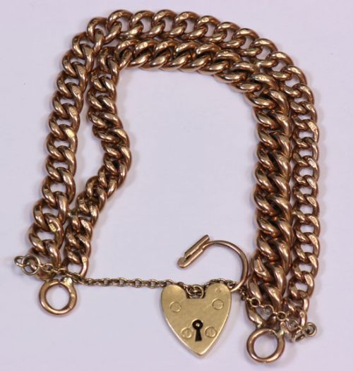 Antique Rose Gold Bracelet.