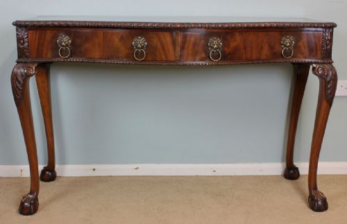 Antique Chippendale Style Server Side Table.