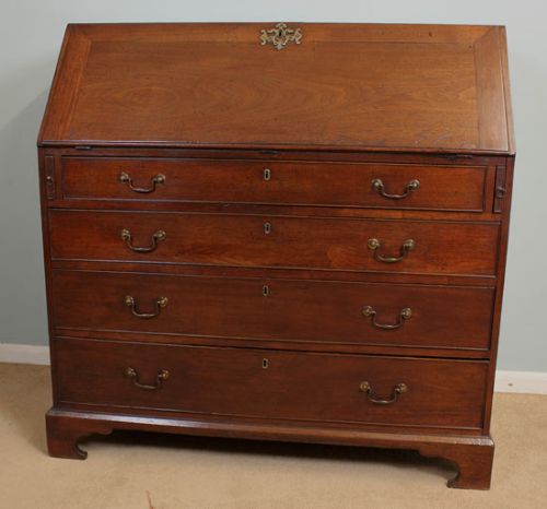 Antique Georgian Mahogany Writing Desk, Bureau