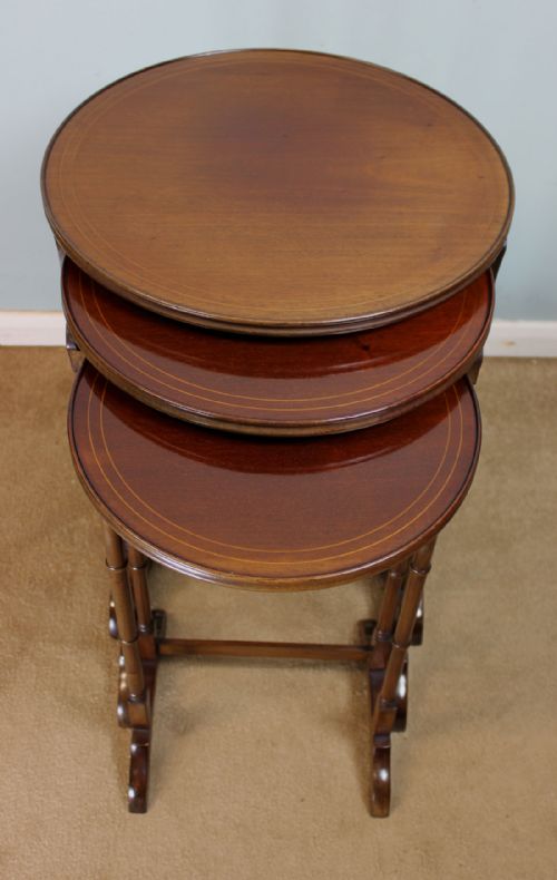 Antique Edwardian Nest of Tables