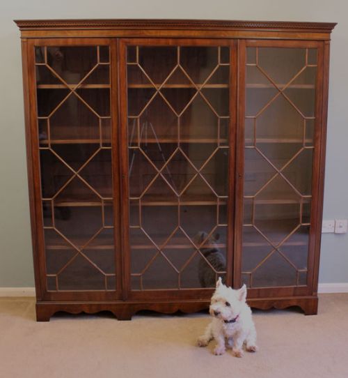 Antique Mahogany Bookcase,