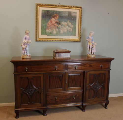 Victorian 19th Century Mahogany Sideboard Base, 

