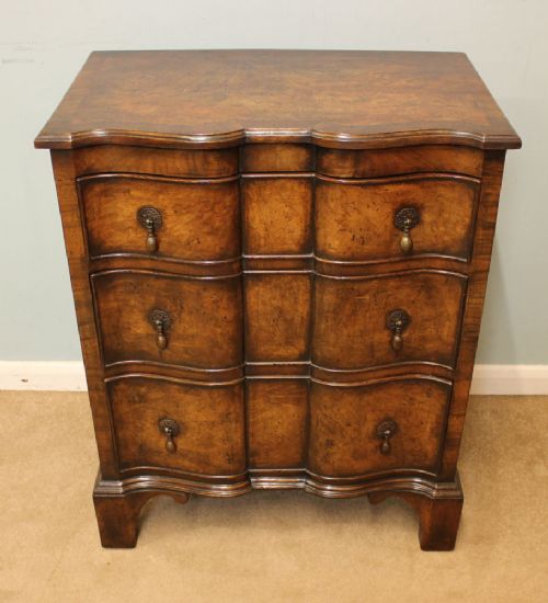 Antique Small Walnut Chest of Drawers