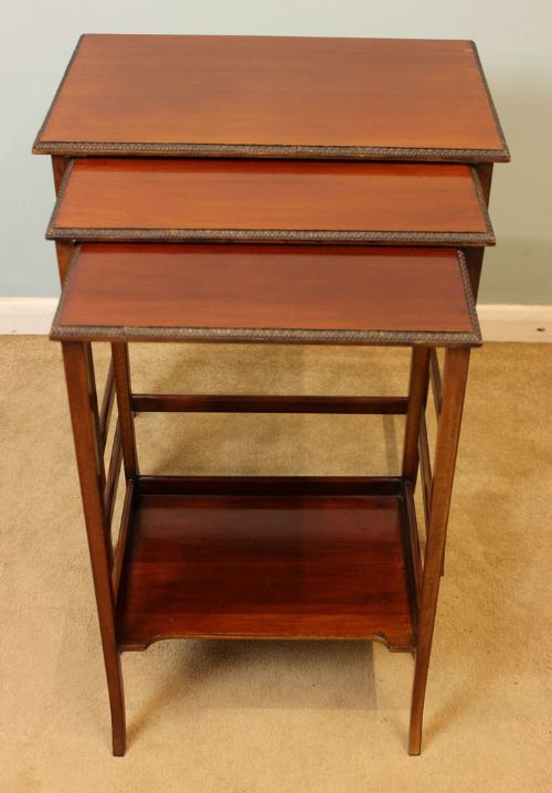 Antique Mahogany Nest of Tables / Coffee Tables