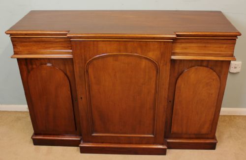 Antique Victorian Mahogany Chiffonier Sideboard Base,