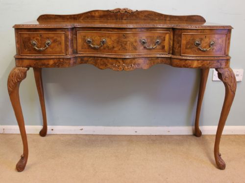 Antique Walnut Side / Serving Table