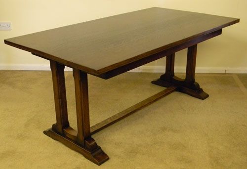 Antique Oak Refectory Dining Table,
