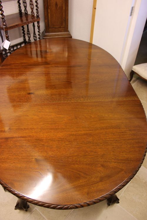 Antique Mahogany Extending Dining Table