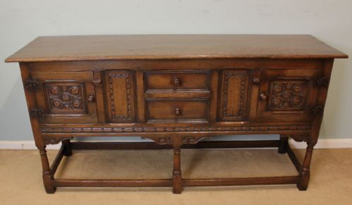 Oak Dresser Base