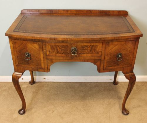 Figured Walnut Writing Desk