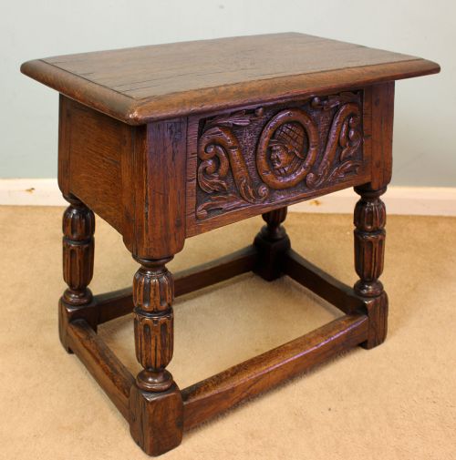 Antique Oak Low Table