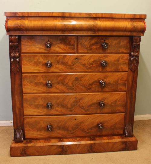 Victorian Large Chest of Drawers,