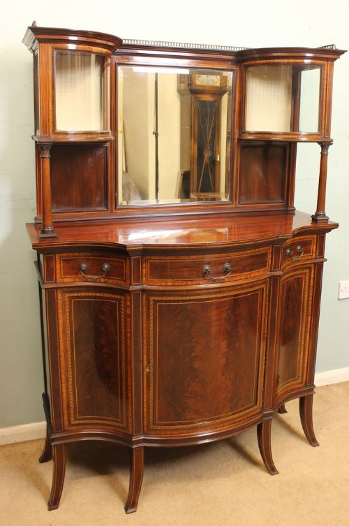 Ewardian Mahogany Inlaid Side Cabinet