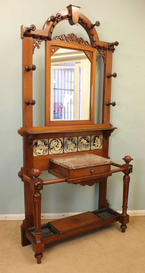 Victorian Hallstand, Hatstand