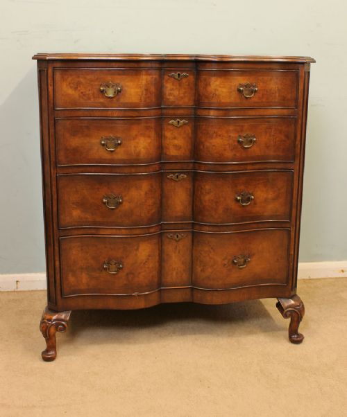 Figured Walnut Chest of Drawers