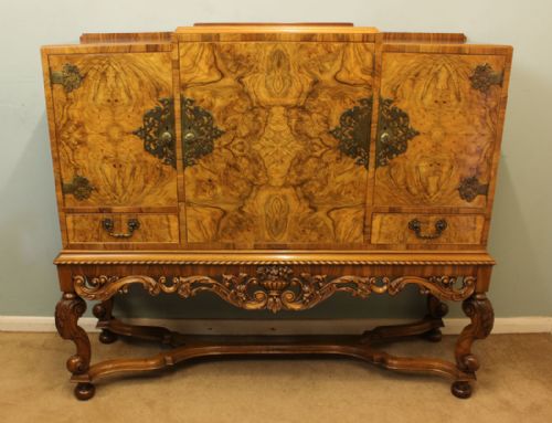 Figured Walnut Sideboard
