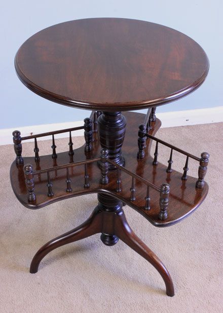 Victorian Mahogany Occasional Table / Lamp / Wine Table