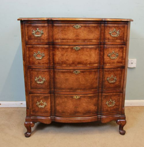 Burr Walnut Chest of Drawers