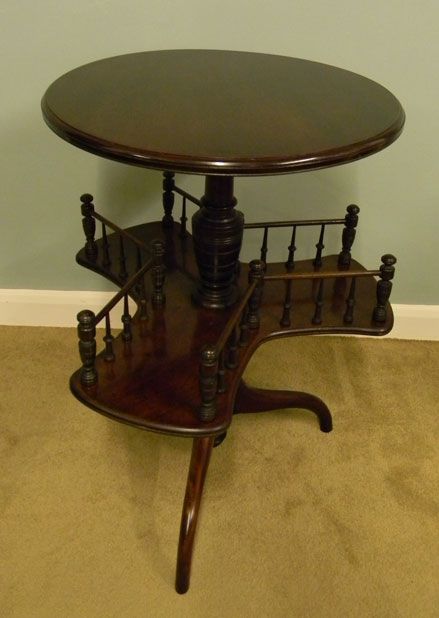 Victorian Mahogany Book Table / Occasional Table /