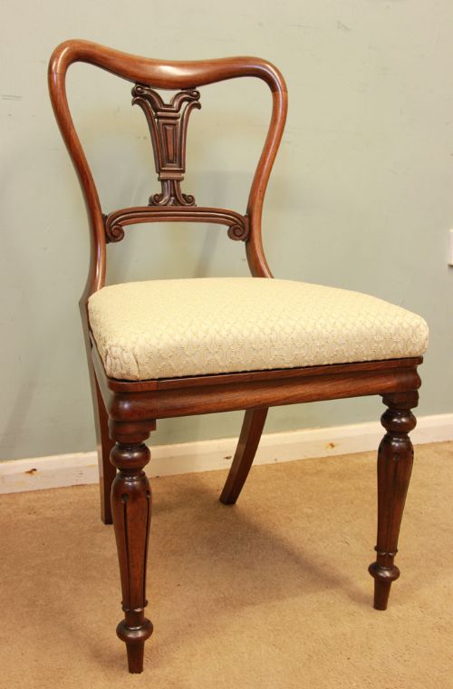 Victorian Rosewood Side Chair / Dressing Table / Desk Chair.
