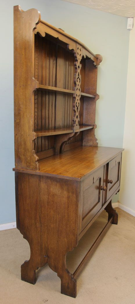 fig 2. Antique Oak Dresser