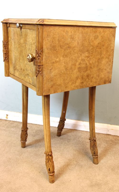 fig 2. Pair Art Deco Style Bedside Cabinets by Hille London