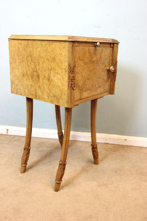 fig 3. Pair Art Deco Style Bedside Cabinets by Hille London