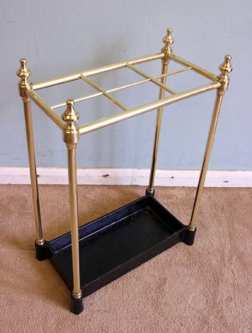 Quality Antique Brass Stick Stand Umbrella Stand