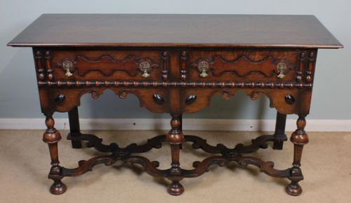 Antique Oak Side Table
