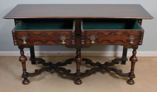 fig 3. Antique Oak Side Table