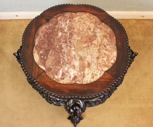 Antique Hardwood Stand / Coffee Table