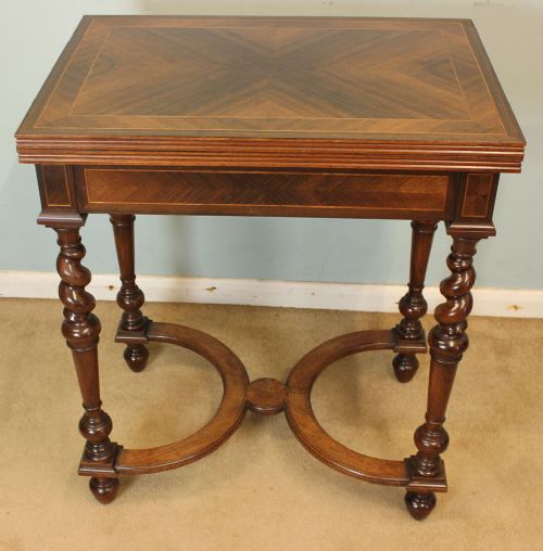 Quality Rosewood Card Table, Centre Table