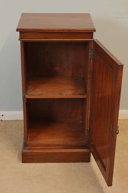 fig 1. Antique Mahogany Side Cabinet