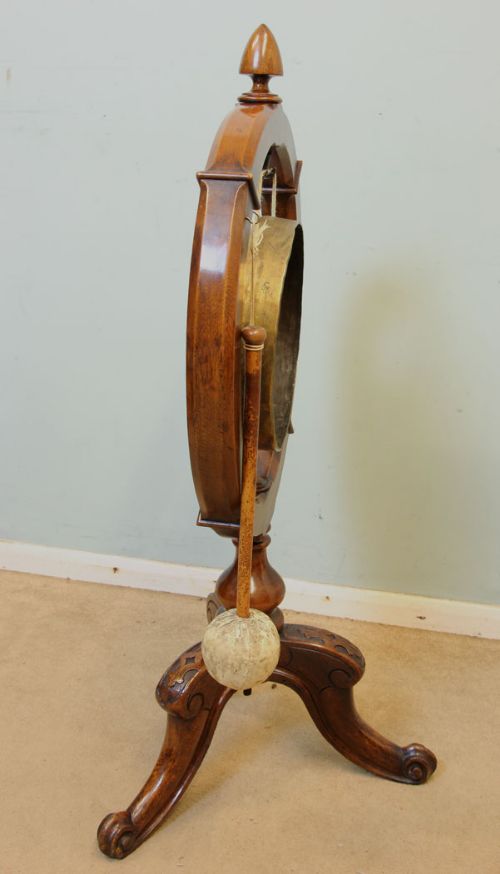 fig 1. Antique Victorian Oak Dinner Gong