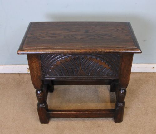 Antique Oak Stool