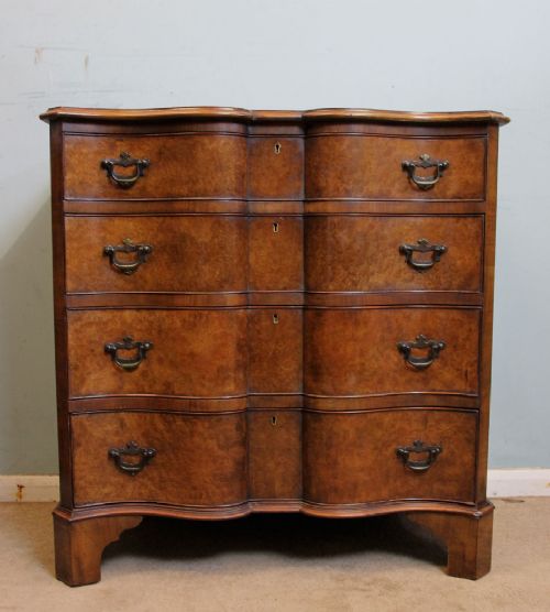 Antique Burr Walnut Chest of Drawers