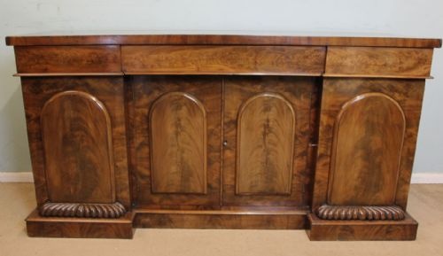 Antique Victorian Mahogany Chiffonier Sideboard Base
