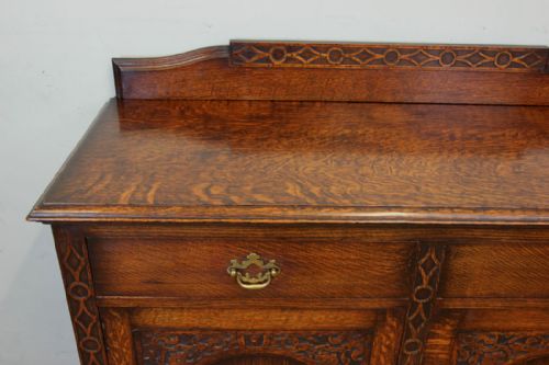 fig 2. Antique Oak Chiffonier Sideboard