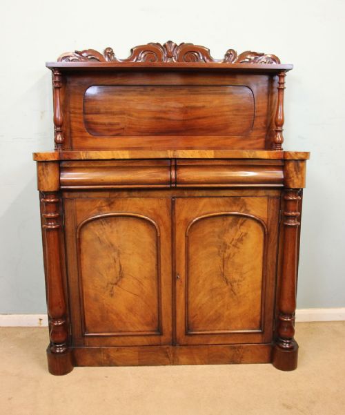 Antique Victorian Mahogany Chiffonier Sideboard